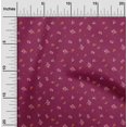 thumbnail image 1 of oneOone Viscose Chiffon Fabric Leaves & Flower Floral Print Fabric BTY 42 Inch Wide, 1 of 4