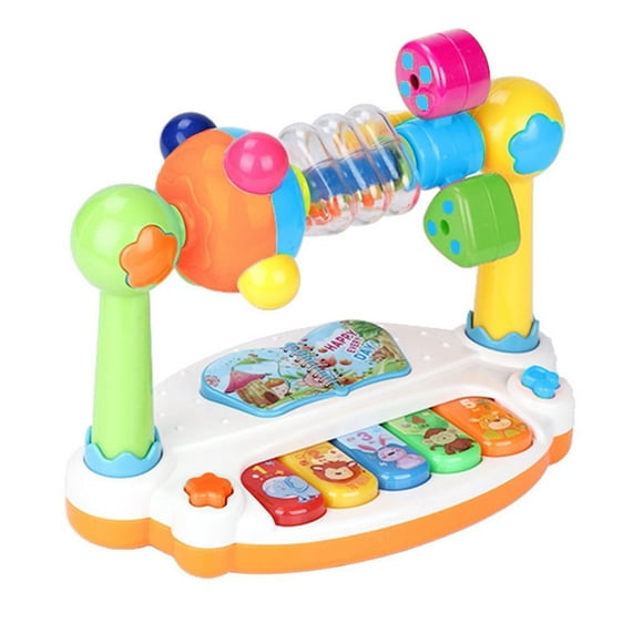 PENGXIANG Jouets Piano pour Nourrisson Jouets Piano pour Nourrisson 6 9 12 18 Mois Jouets Éléphant pour Bébé Musical Lumineux Apprentissage Précoce Éducatif Jouets Clavier Piano pour Bébé Jouet Piano pour Bébé Cadeau Jouet pour 1 An
