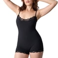 thumbnail image 1 of Lace Bodysuit for Women with A Seamless Crotch Design and A Lightly Shaping Body, 1 of 3