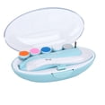 thumbnail image 1 of Baby Electric Nail File, Baby Nail Trimmer 6 in 1 LED Light Fine Grinding  For Nails For Baby For Adult Blue,Pink, 1 of 8