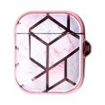 thumbnail image 2 of Étui de Protection pour Écouteurs Bluetooth à Motif Marbre Léopard pour AirPods, 2 of 8