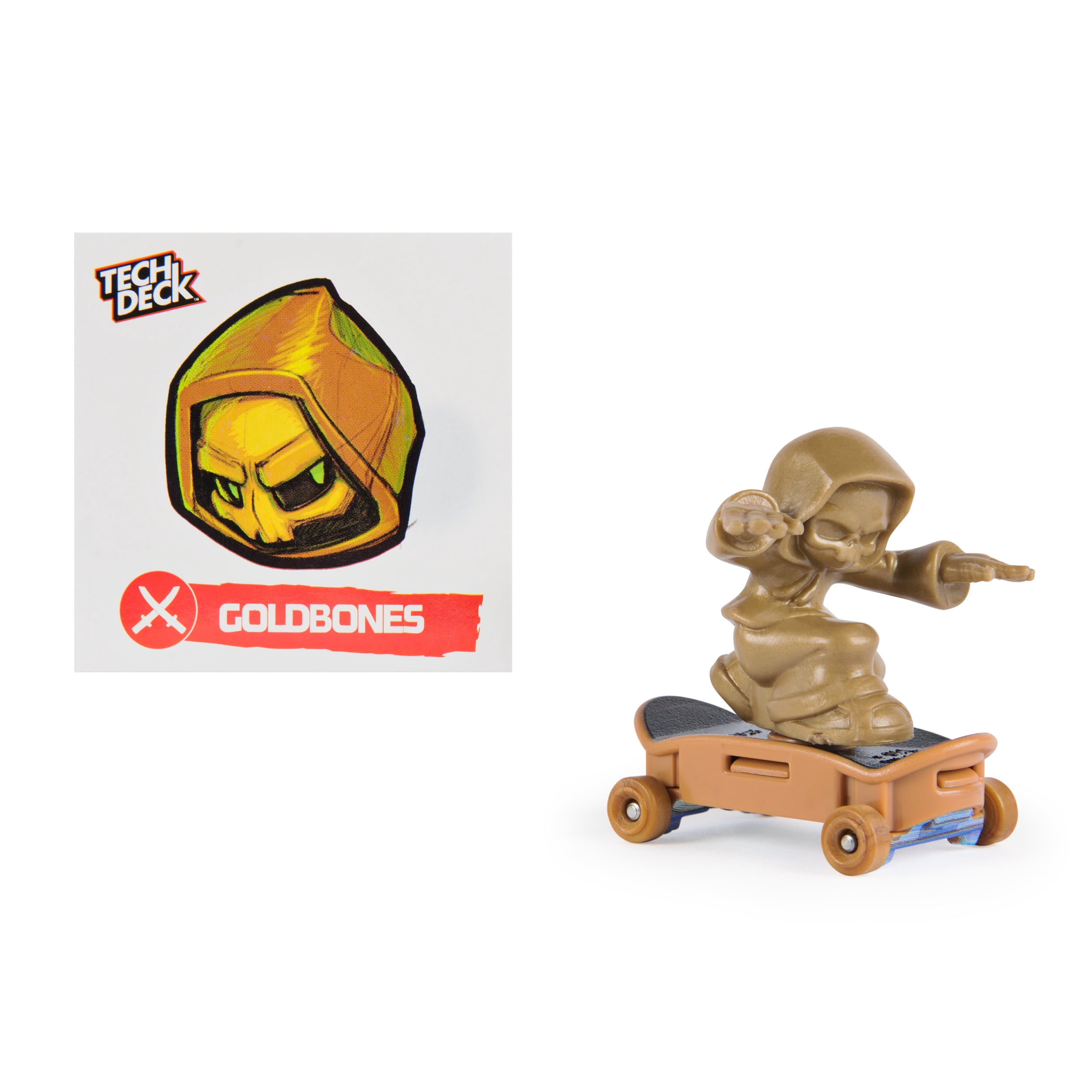 Tech Deck, Free Riders, Pack de 4, Coffret de fingerboards et jouets à manipuler avec 4 figurines exclusives, jouets skateboard et figurines, coffrets pour enfants, à partir de 6 ans