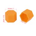 thumbnail image 3 of Unique Bargains 20pcs 17mm Universal Green Silicone Car Wheel Nut Lug Hub Screw Rim Bolt Covers Dust Protection Caps, 3 of 5