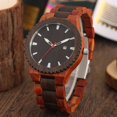 thumbnail image 2 of Wood Quartz Watch With LED Glass Copper Wire Bulb Model Transparent Shade Glass 1W, 2 of 6