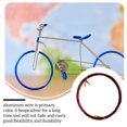 thumbnail image 5 of Craft Wires DIY Handicrafts Braided Thread Good Flexibility Durable Quality material; silver Shiny Jewelry Lines Exquisite Design for Sculpturing Wine Red, 5 of 5