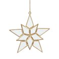 thumbnail image 1 of HOLIDAY TIME 4.625 Inch Glass Star Christmas Ornament, 60% Glass 5% Polyester 35% Iron Hanging Decor, 1 of 5