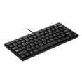 thumbnail image 3 of K-1000 78- USB Powered Wired Keyboard Chocolate Keyboard Portable Office Keyboard Black, 3 of 7