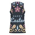 thumbnail image 4 of Qertyioot New Fashion EASTER Print Casual Été en Vrac Gilet Imprimé Sport à Col Rond, 4 of 4