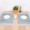 thumbnail image 4 of EGNMCR Kitchen Utensils Set, Cooking Utensils Set, Placemats Napkins New Thick Cotton And Linen With Tassel Placemats Insulated Placemats Beautiful And Practical Table Insulation Mat Placemat Napkin, 4 of 6