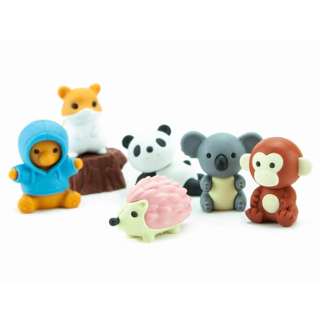 Iwako Ensemble de Gomme Animale Japonaise Kawaii
