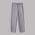 thumbnail image 3 of JMYHOAM Pantalon d'Uniforme de Rentrée Scolaire pour Garçons Pantalon pour Garçons Pantalon de Costume Uni pour Garçons et Filles Pantalon Ample Quotidien Pantalon d'Élève, 3 of 3