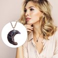 thumbnail image 2 of XZNGL Moon Safety Long Life Lock Necklace Fashionable silver Necklace, 2 of 9