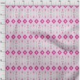thumbnail image 3 of oneOone Polyester Lycra Fabric Geometric Ikat Print Sewing Fabric BTY 56 Inch Wide, 3 of 4