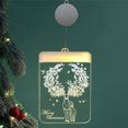 thumbnail image 4 of 3D Christmas Window Lights Backdrop Decoration Lights Home Decor(Bell), 4 of 6