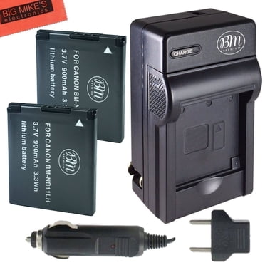 BM Premium 2 Pack of NB-11L, NB-11LH Batteries and Battery Charger for Select Canon PowerShot Elph Digital Cameras