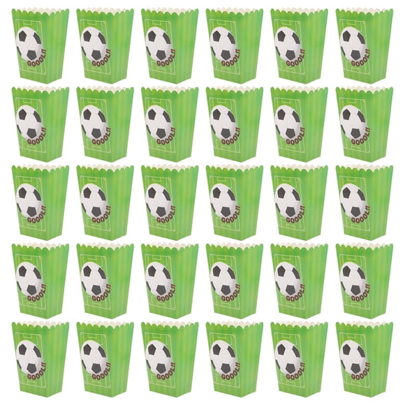 30pcs Popcorn Boxes Popcorn Buckets Popcorn Containers Movie Night Supplies