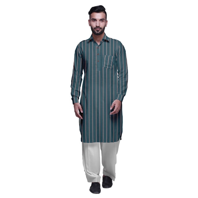 Atasi PathaniKurtaPyjama WeddingKurtaPajama For Boys Summer Clothing