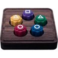 thumbnail image 4 of Korean Traditional Play Game, Gonggi Jack Stone Pebbles Set with Round Case, Stone Catching Game Kit, 4 of 4