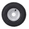 thumbnail image 2 of Wheel Tire with Rim, 13x5.00-6 Wheel Tire Rubber Enhanced Traction Vacuum Tubeless  for Mini Bike for  Cart, 2 of 7