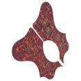 thumbnail image 4 of Guitar Guard, Guitar Pickguard Set Plastic Pickguard Plate Guitar Guard Replacement  For Professional For Beginner Black,White,Red,Brown, 4 of 8