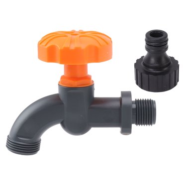 Water Hose Bibb,Hose Bibb Multifunctional Plastic Garden Water Hose Bibb Safe Hose Bibb Built to Last