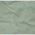 thumbnail image 4 of oneOone Organic Cotton Poplin Twill Fabric Carrot & Rabbit Face Animal Print Sewing Fabric BTY 42 Inch Wide, 4 of 4