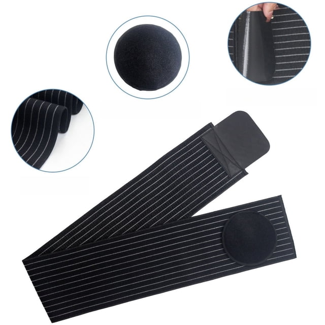 Unisex Abdominal Support Belt with Groin Protector for Daily and Core Stabilization