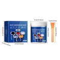thumbnail image 2 of Danhjin Fournitures de Nettoyage Peinture Convertisseur de Rouille Résistante aux Intempéries pour Métal à Base d'Eau Reduce-rust Peinture Métal Peinture Sans Rouille Peinture de Conversion de Rouille Couleur Acier Tuiles Rénovations 300g, 2 of 2