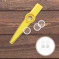 thumbnail image 4 of MLINS 60pcs Professional Kazoo Flute Diaphragms Replacements PE Kazoo Flute Parts, 4 of 6