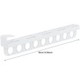 thumbnail image 3 of CJiaWei Support à Vêtements Rétractable de Type Coulissant, Support Coulissant pour Pantalon, Rangement de Garde-Robe, Espace de Rangement Sans Perçage, Support d'Extension pour Pantalon 5 ml, 3 of 5