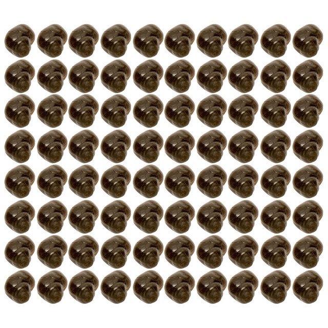 80PCS TPE Floating Snail Soft Bait 1.5g Realistic Snail-shaped Boilie Floating Bait For Carp Hair Zig Rig For-Method Feeder