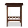 thumbnail image 3 of Baxton Studio Sacramento Table d'Appoint de Style Scandinave Moderne Mi-Siècle en Noyer Foncé, 3 of 5