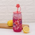 thumbnail image 2 of Mainstays Tropical Flower Color-Changing Acrylic Sipper Tumbler, 580mL, 2 of 5