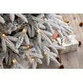 thumbnail image 5 of Snowy Forest Spruce Feel Real Artificial Flocked Christmas Tree (6ft Unlit), 5 of 5