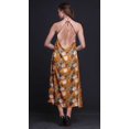thumbnail image 4 of Bimba Robe de Plage d'Été pour Femmes à Imprimé Floral, Dos Nu, Col Licou - Grande, 4 of 6