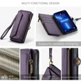 thumbnail image 4 of Long Crossbody Wallet Phone Case for IPhone 15 14 13 12 Pro Max Plus Promax Card Slot Holder Lanyard Leather Cover RJ, 4 of 7