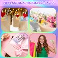 thumbnail image 3 of 50Pcs Thank You Cards Small Business, Mini A variety of styles Thank You for Supporting Cards Notes Shopping Holographic Thanks Greeting Cards for Retail Store Owner Goods Customer 2x3.5 Inch, 3 of 5