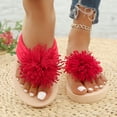 thumbnail image 2 of Sandales de Plage de Plage à Fleurs pour Femmes 2025 à Semelle en Mousse Mémoire, Pantoufles à Plateforme Compensée, Sandales Habillées pour Intérieur et Extérieur, 2 of 6