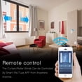 thumbnail image 4 of Interrupteur de Rideau Intelligent Wi-Fi Contrôleur de Store Motorisé Alexa Google Assistant Télécommande Vocale Contrôle par Application Aucun Concentrateur Requis, 4 of 6