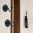 thumbnail image 2 of Curtain Tie Backs 2 Pack Alloy Wall Mounted Holdbacks for Curtains or Coats 6.5 cm x 5 cm x 5 cm Rose Gold Black Gold Finish, 2 of 7