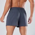 thumbnail image 4 of ohmzyzo Men's Linerless Workout Shorts Lightweight Quick Dry for Running Sports Athletic Gym with Pockets, 4 of 9
