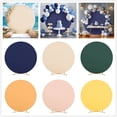 thumbnail image 4 of Round Arch Backdrop Cover For 6ft/6.5ft/7.2ft Circle Arch Stand, Wrinkle Resistant Circle Arch Backdrop Cover For Wedding, Birthday, Baby Shower Decorations, 4 of 7