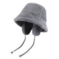 thumbnail image 1 of fastboy Winter Warm Fisherman Hat With Ear Protection For Extra Comfort Fashionable And Easy To Match Hats grey, 1 of 6