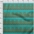 thumbnail image 2 of oneOone Organic Cotton Poplin Twill Fabric Leaves & Floral Block Decor Fabric Printed BTY 42 Inch Wide, 2 of 4