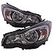 thumbnail image 3 of PERDE Headlights Compatible with Subaru Impreza 2012-2016 And 2013-2015 XV Crosstrek Halogen Black Housing With Performance Lens Left Driver And Right Passenger Headlamp Set, 3 of 4