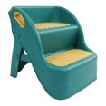 thumbnail image 1 of 2 Step Stool, Stable Base Kids Footstool  For Washroom Yellow Green,Red Blue,Purple Pink, 1 of 8