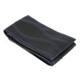 thumbnail image 3 of 38cm 15in Leather Steering Wheel Wrap Cover Hand Stitching Embossing with Needle and Thread Universal Leather Steering Wheel Wrap Stitch Cover Kit F 150 Blue Lace for Truck, 3 of 8