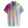 thumbnail image 1 of XDZJLR Mens Shirts Casual Short Sleeve Button Down Beach Tropical Summer Tops, 1 of 4