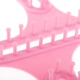 thumbnail image 3 of 8 Shaped Knitting Loom Set Long Knitting Board Weave Loom Craft Yarn DIY Pink, 3 of 8