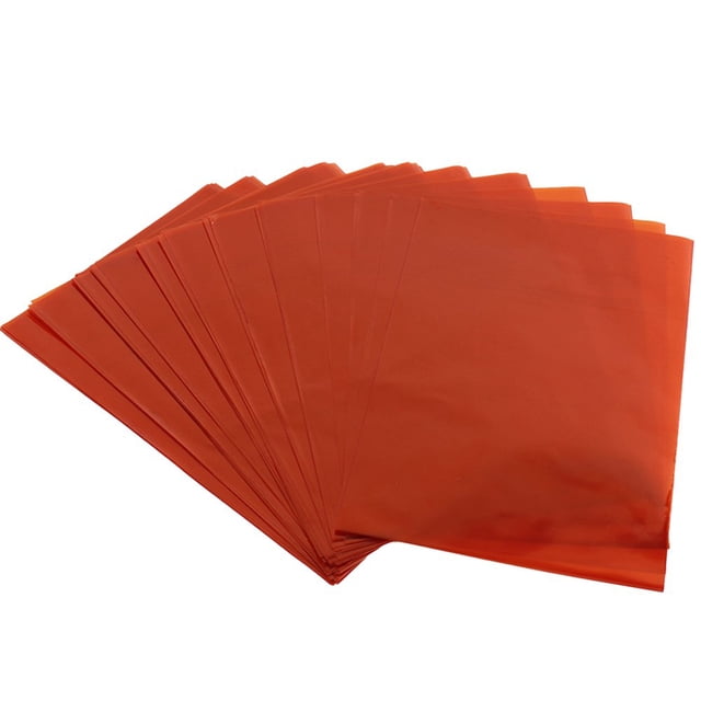 100Pcs Transparent Foldable Cellophane Bags Plastic Festival Ambience Cellophane Candy Bags for Children